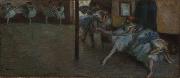 Edgar Degas Ballet Rehearsal oil